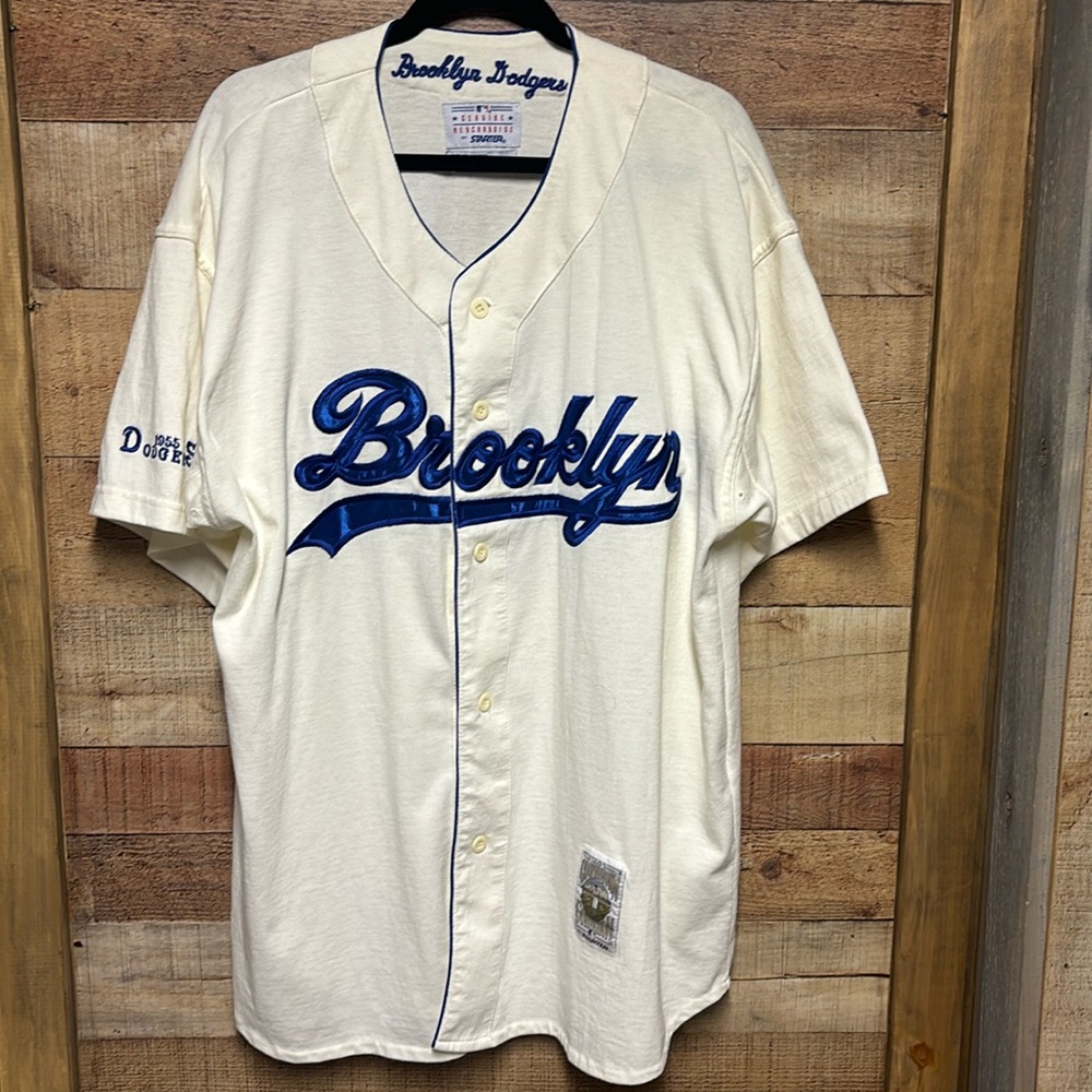 Brooklyn Dodgers Baseball Jersey Starter Cooperstown Collection